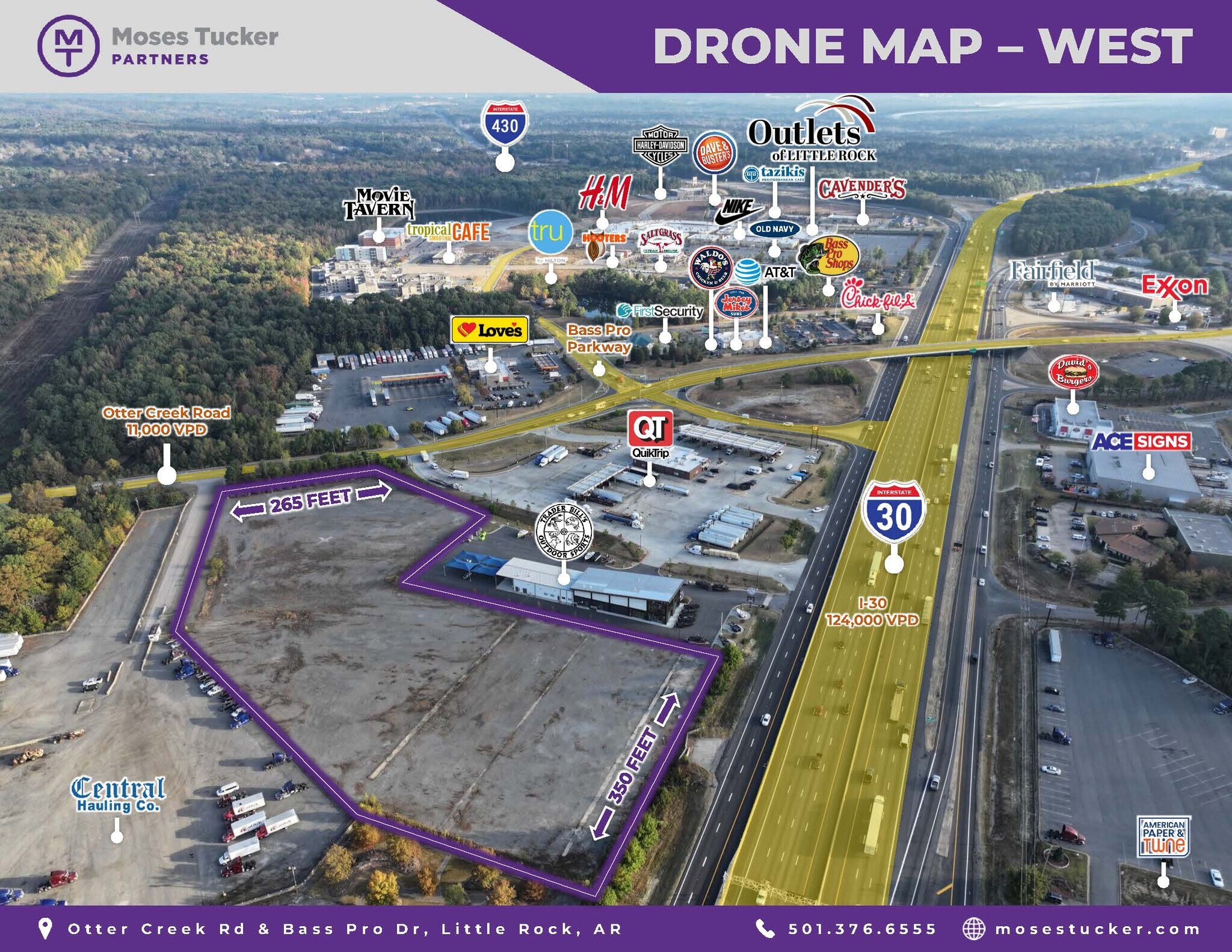 & Otter Creek Rd, Little Rock, AR à vendre Photo principale– Image 1 sur 3