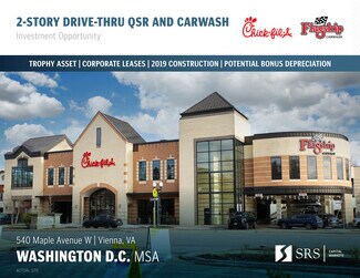 Plus de détails pour 540 Maple Ave W, Vienna, VA - Local commercial à vendre