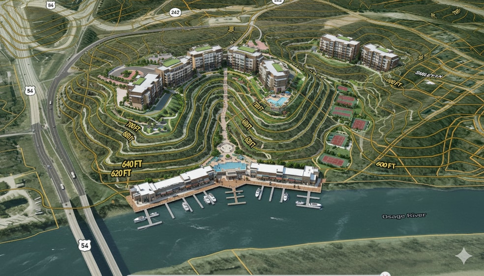 Campbell Dr, Lake Ozark, MO à vendre - Aérien – Image 3 sur 21