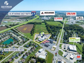 5630 Airline Rd, Henderson, KY - Vue aérienne vue de carte - Image1