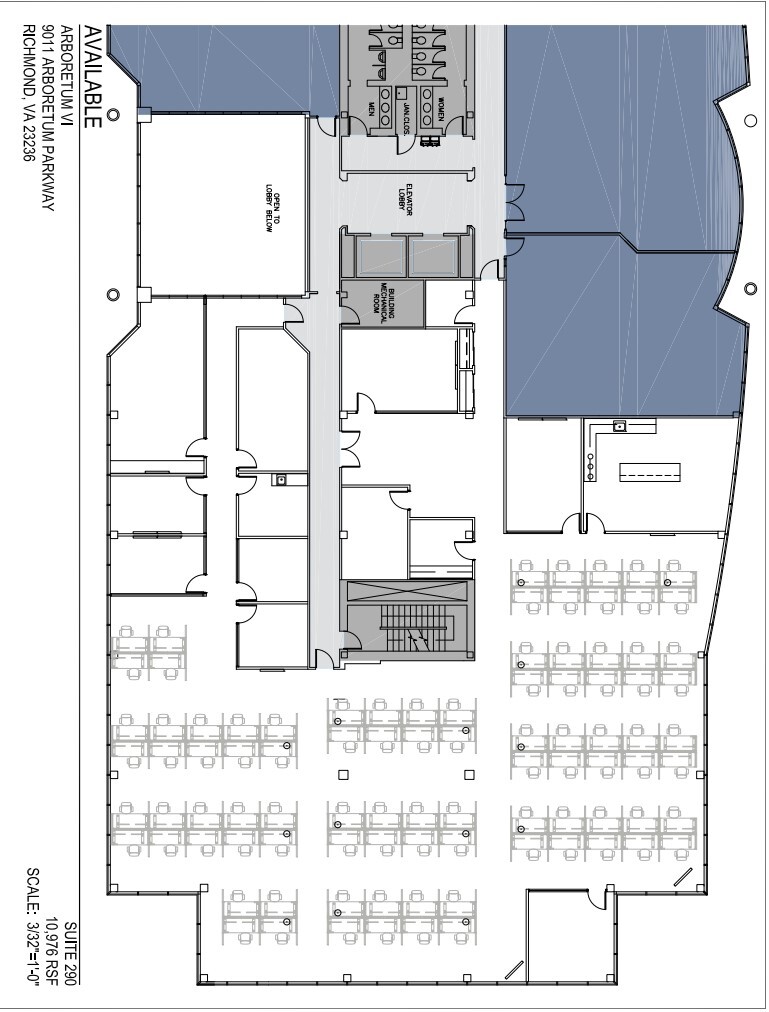 9011 Arboretum Pky, Richmond, VA à louer Plan d’étage– Image 1 sur 1