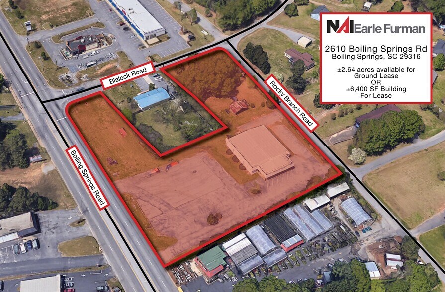 2610 Boiling Springs Rd, Boiling Springs, SC à louer - Photo principale – Image 1 sur 3