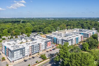 395 S Highland St, Memphis, TN - Vue aérienne vue de carte