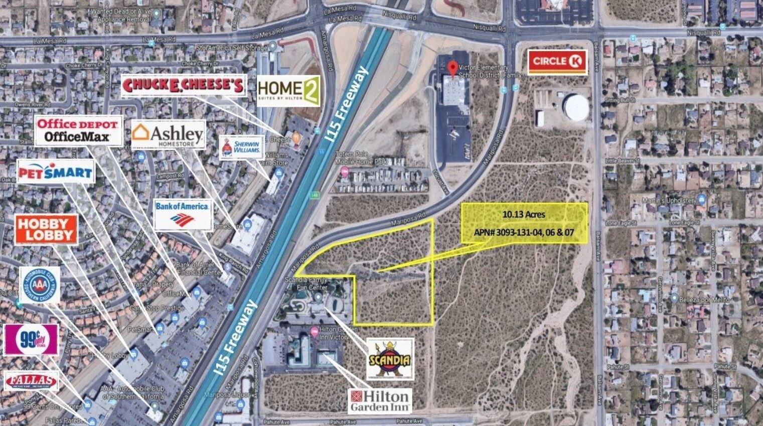 Mariposa Rd, Victorville, CA à vendre Photo principale– Image 1 sur 5