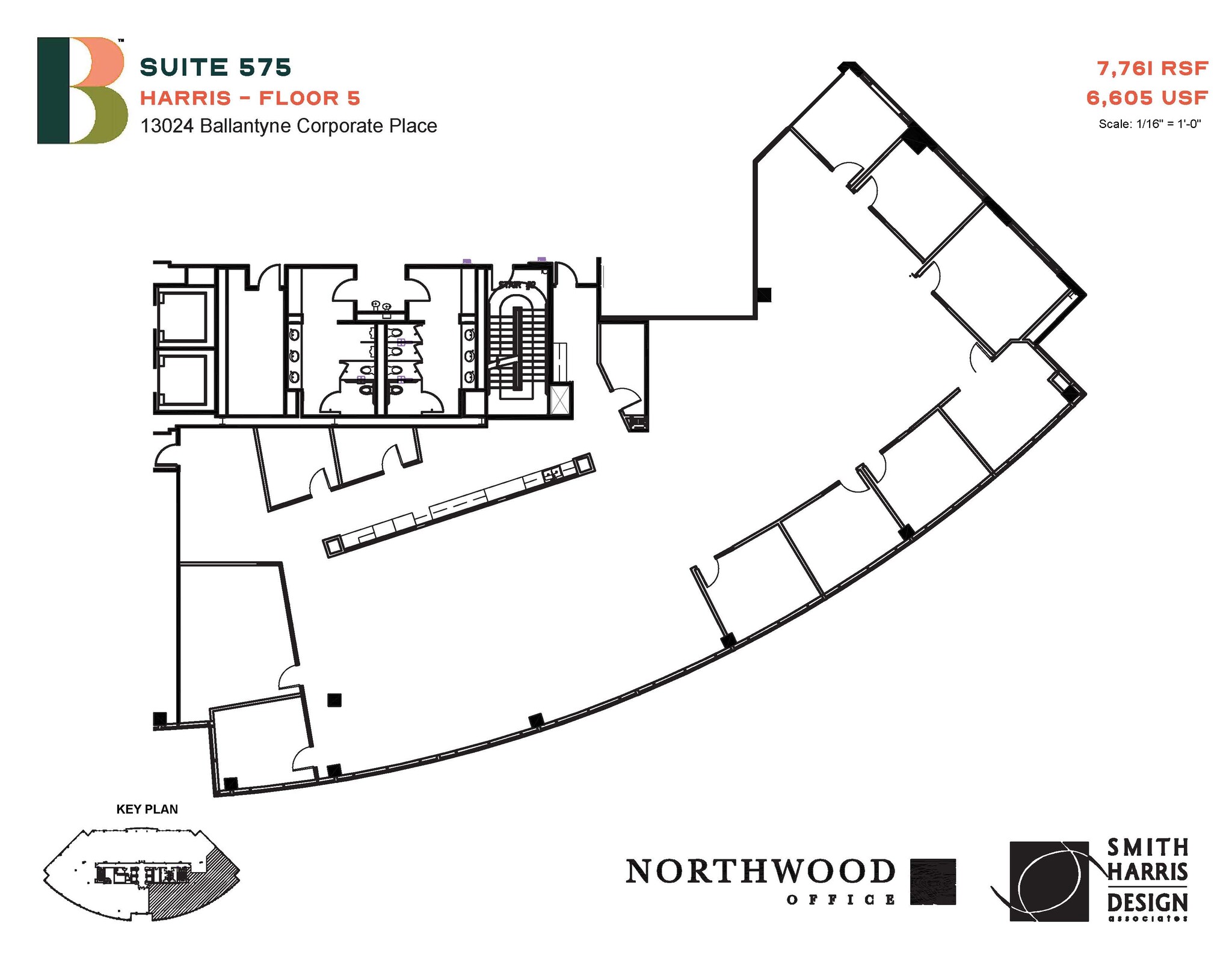 13024 Ballantyne Corporate Pl, Charlotte, NC à louer Plan d’étage– Image 1 sur 1