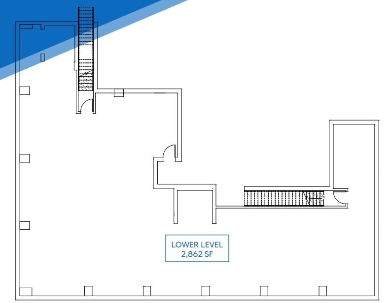 155 10th Ave, New York, NY à louer Plan d’étage– Image 1 sur 1