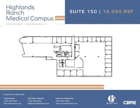 630 Plaza Dr, Highlands Ranch, CO à louer Plan d’étage– Image 1 sur 2