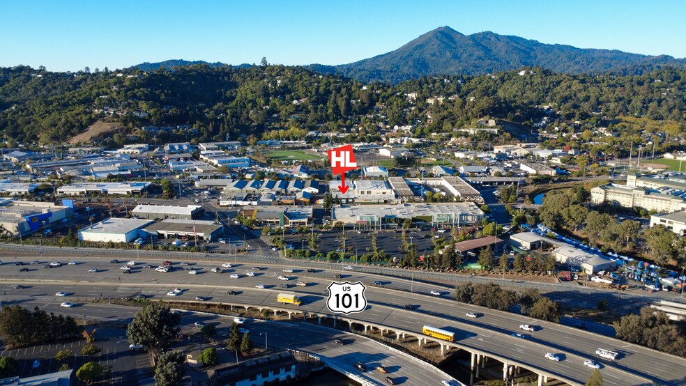 735 Lincoln Ave, San Rafael, CA à vendre - Aérien – Image 2 sur 7