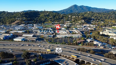 735 Lincoln Ave, San Rafael, CA - Vue aérienne vue de carte