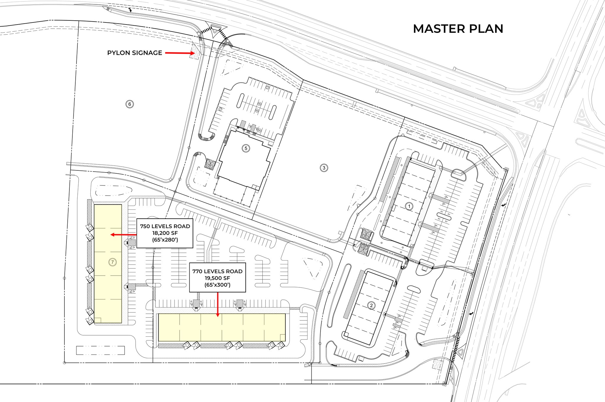 750 & 770 Levels Road, Middletown, DE à louer Plan de site– Image 1 sur 1