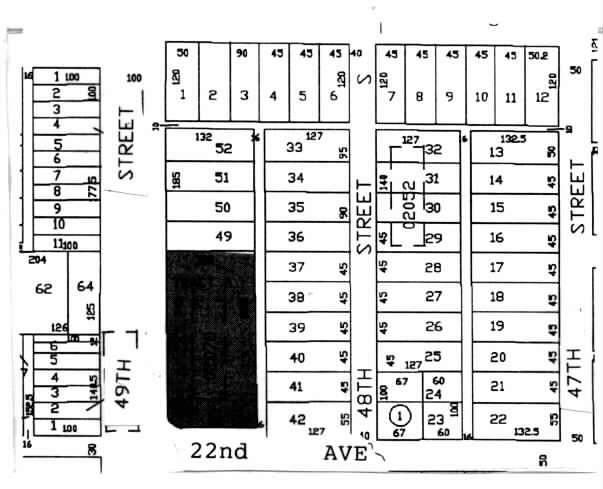 1952 49th St S, Saint Petersburg, FL à louer - Plan cadastral – Image 3 sur 3
