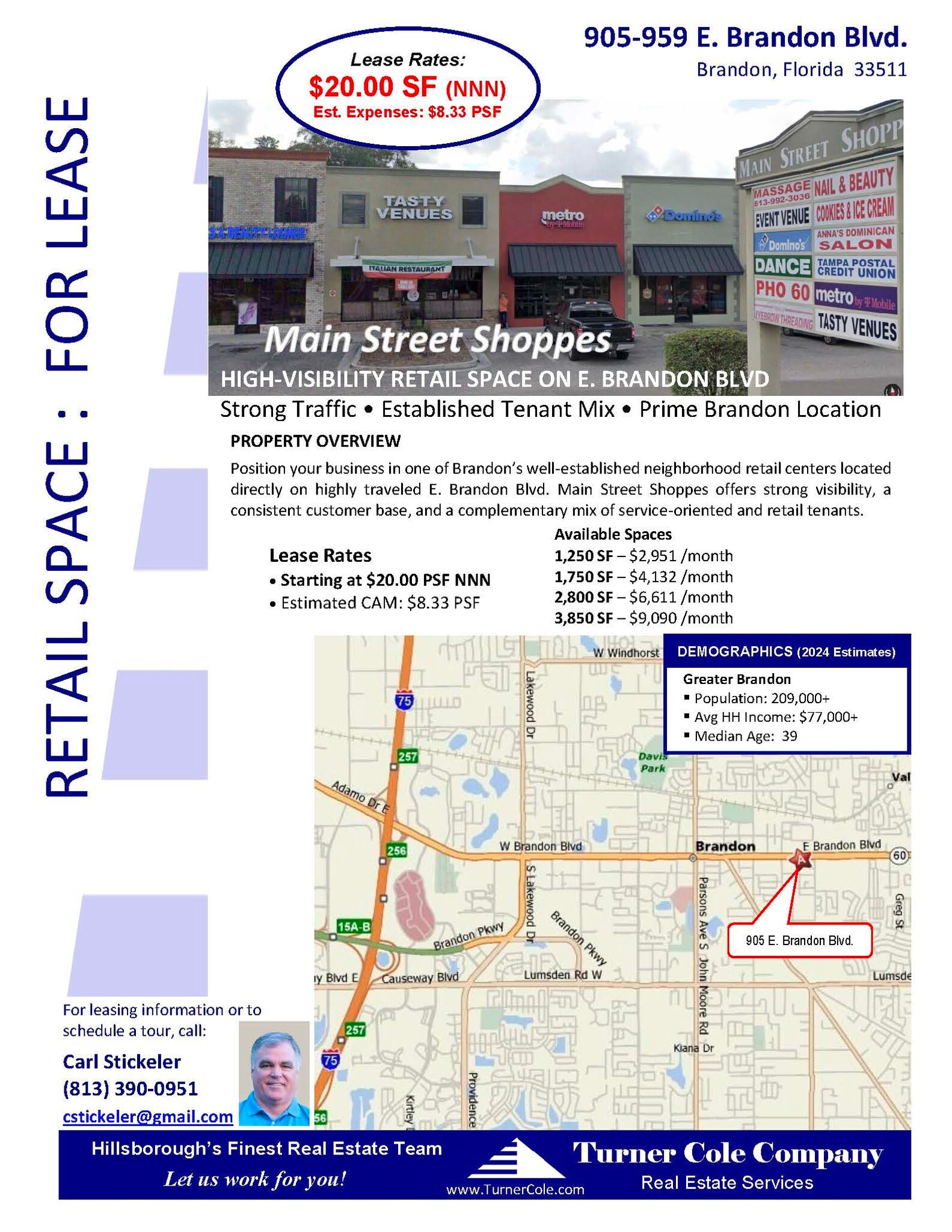 905-959 E Brandon Blvd, Brandon, FL à louer Autre– Image 1 sur 2