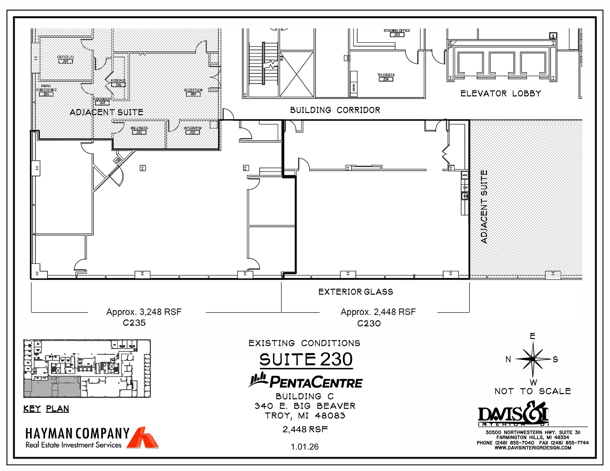 340 E Big Beaver Rd, Troy, MI à louer Plan d’étage– Image 1 sur 1