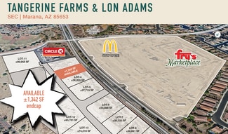 Plus de détails pour SE Tangerine & Lon Adams Rd, Marana, AZ - Local commercial à louer