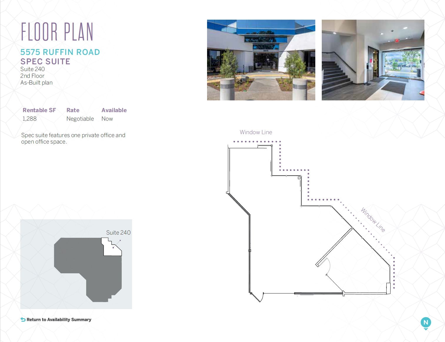 5575 Ruffin Rd, San Diego, CA à louer Plan d’étage– Image 1 sur 1