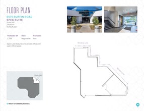 5575 Ruffin Rd, San Diego, CA à louer Plan d’étage– Image 1 sur 1