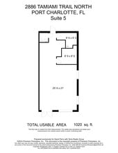 2886 Tamiami Trl, Port Charlotte, FL à louer Plan de site– Image 1 sur 9