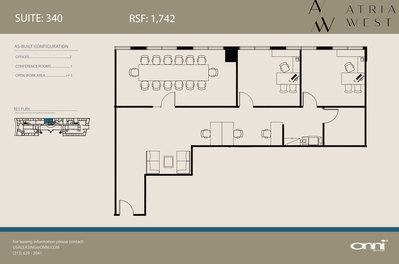 10635 Santa Monica Blvd, Los Angeles, CA à louer Plan d’étage– Image 1 sur 1