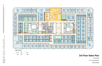 177 E Colorado Blvd, Pasadena, CA à louer Plan d’étage– Image 1 sur 1