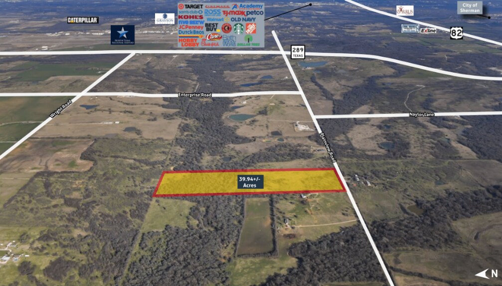 Plainview Rd, Sherman, TX à vendre Aérien– Image 1 sur 4