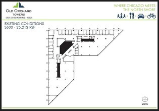 5202 Old Orchard Rd, Skokie, IL à louer Plan d’étage– Image 1 sur 13