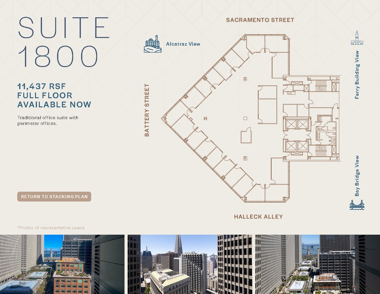 353 Sacramento St, San Francisco, CA à louer Photo intérieure– Image 1 sur 1