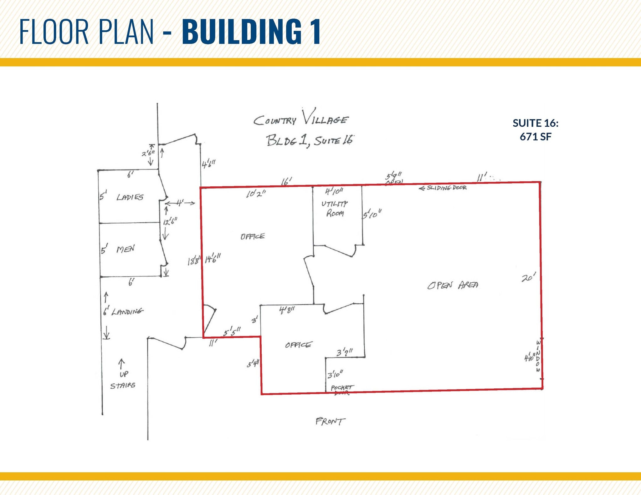 1912 Liberty Rd, Eldersburg, MD à louer Plan d’étage– Image 1 sur 1