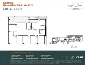 5990 Greenwood Plaza Blvd, Greenwood Village, CO à louer Plan d’étage– Image 1 sur 1