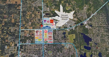 0 SUMMIT OAK, Deland, FL - Vue aérienne  vue de carte