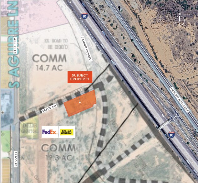 22593 E Sasco Rd, Red Rock, AZ à vendre - Aérien – Image 3 sur 3