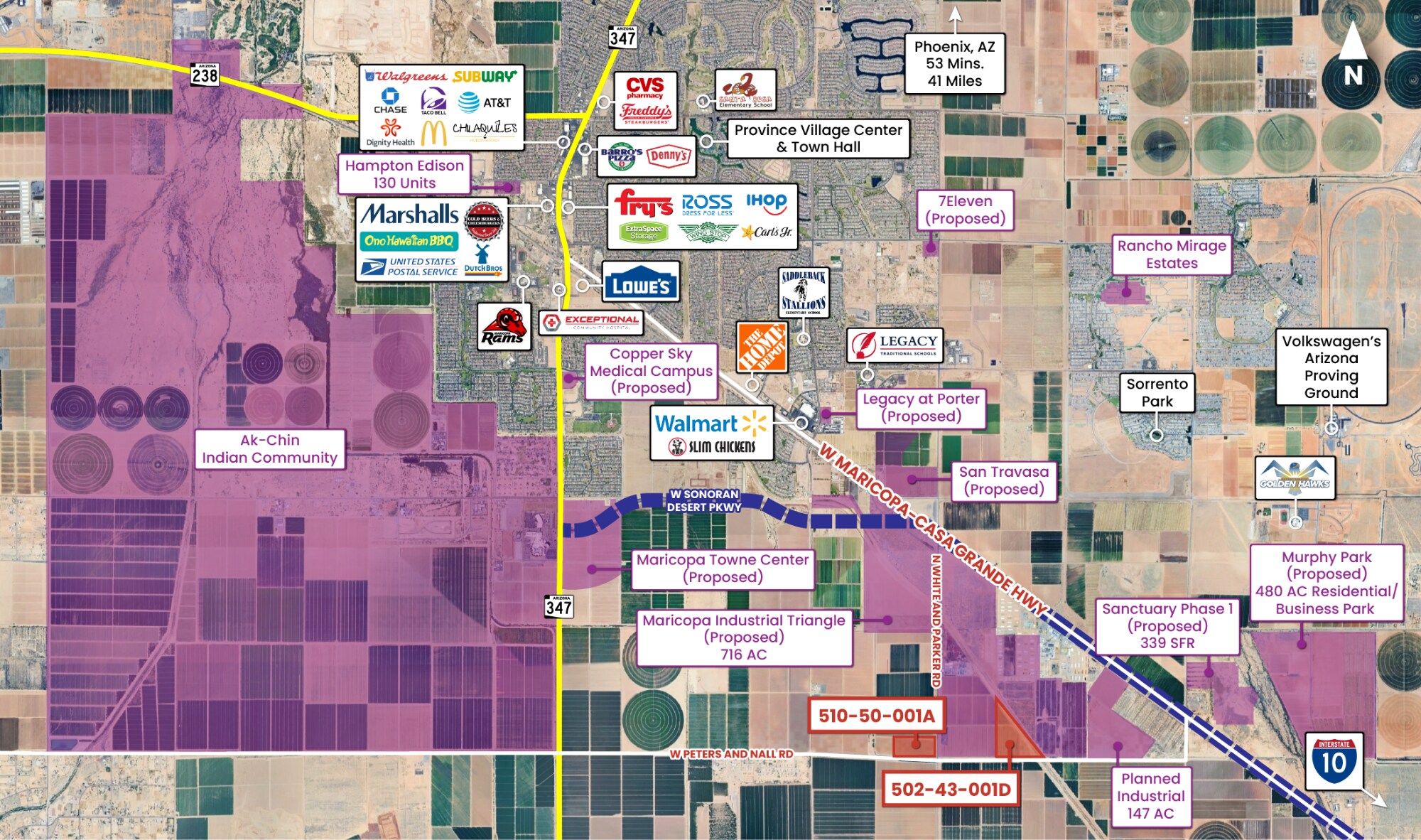 502-43-001D, Casa Grande, AZ à vendre Photo principale– Image 1 sur 3