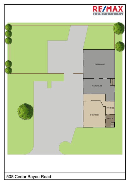 508 Cedar Bayou Rd, Baytown, TX à vendre - Plan de site – Image 3 sur 17
