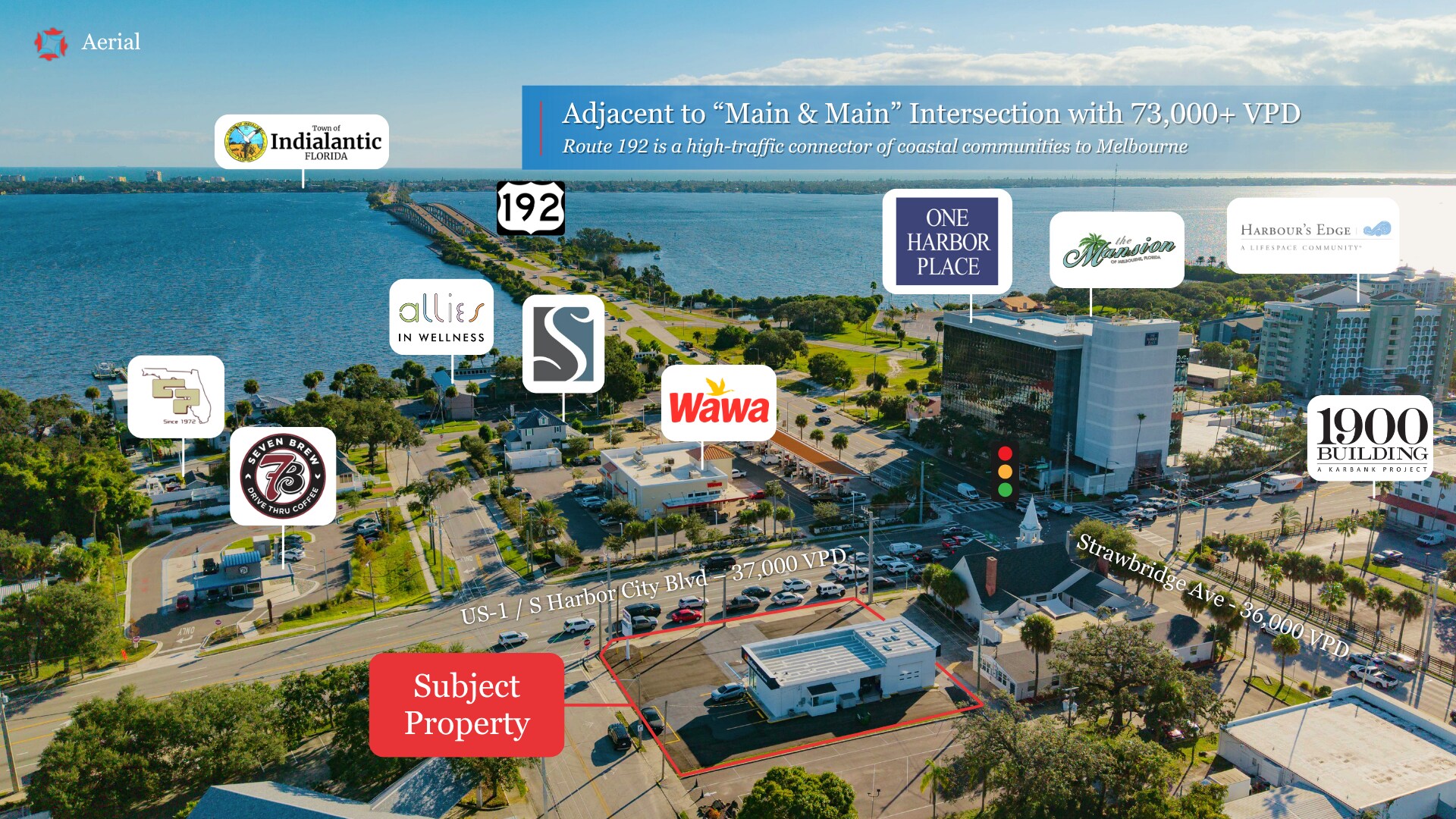 1816 S Harbor City Blvd, Melbourne, FL à vendre Photo de l’immeuble– Image 1 sur 5