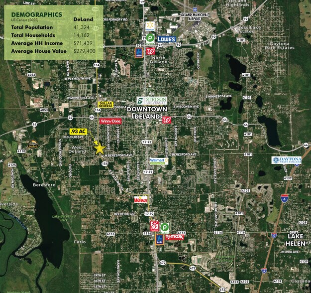 733 S Spring Garden Ave, Deland, FL à vendre - Photo de l’immeuble – Image 2 sur 3