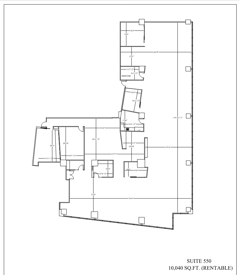 5140 Yonge St, Toronto, ON à louer Plan d’étage– Image 1 sur 1