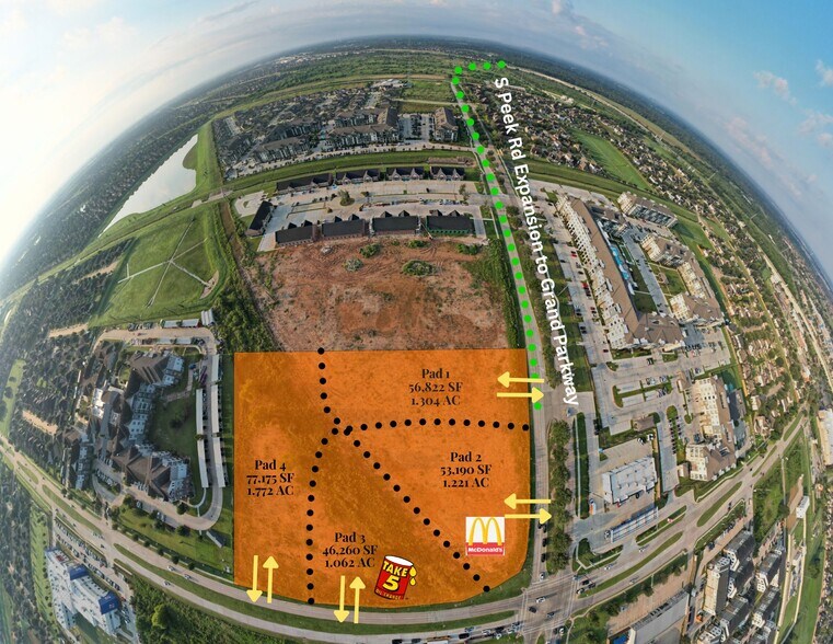 Bellaire Blvd & Peek Rd, Richmond, TX à louer - Photo de l’immeuble – Image 1 sur 6