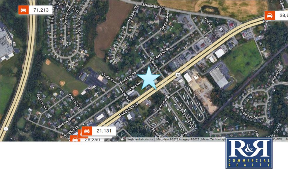 743 Pulaski Hwy, Bear, DE à vendre - Aérien – Image 1 sur 5