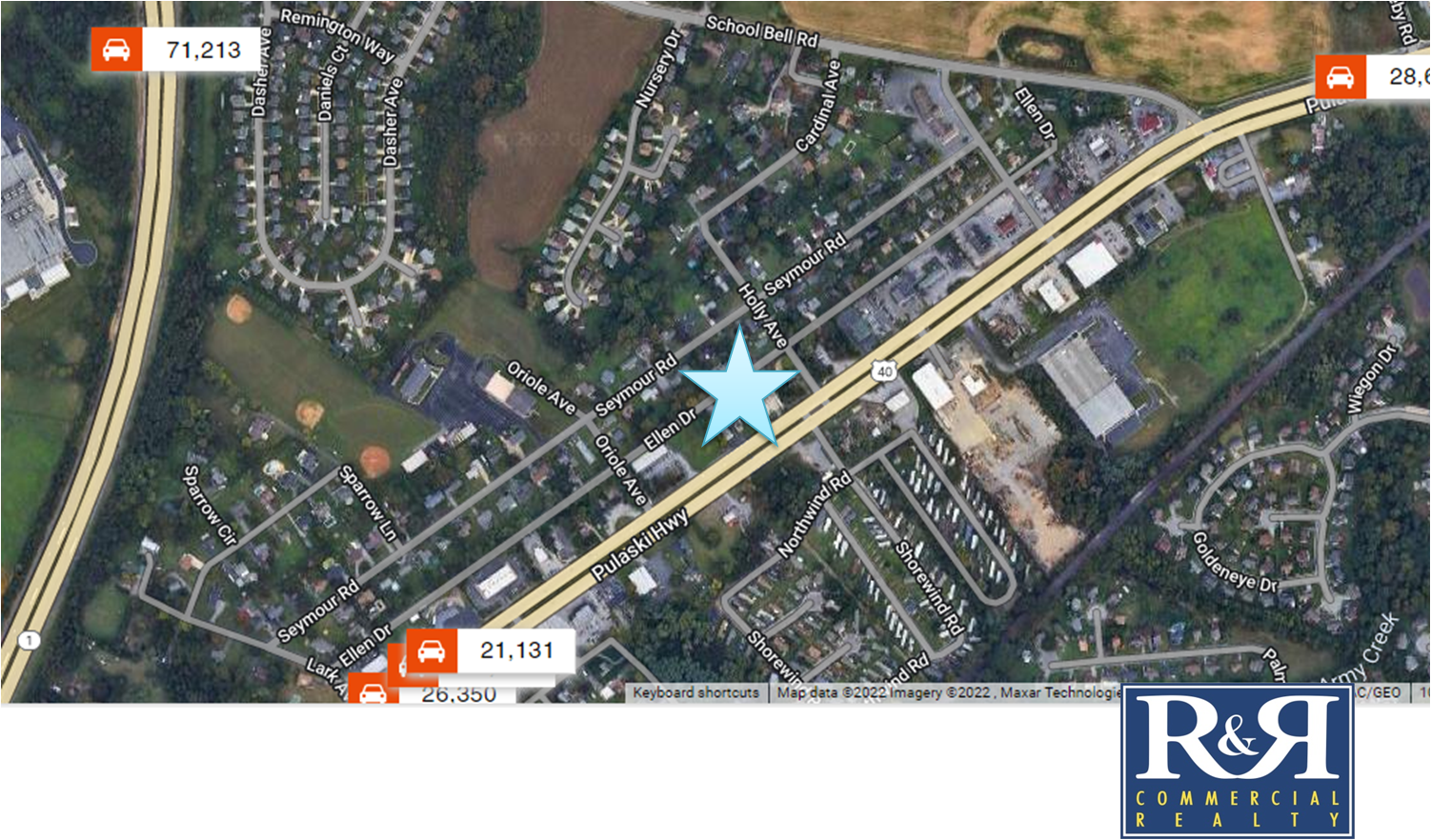 743 Pulaski Hwy, Bear, DE à vendre Aérien– Image 1 sur 6