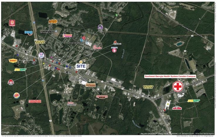 130 N Gross Rd, Kingsland, GA à vendre - Aérien – Image 2 sur 8