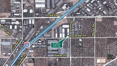 4050 Corporate Center Dr, North Las Vegas, NV - VUE AÉRIENNE  vue de carte - Image1