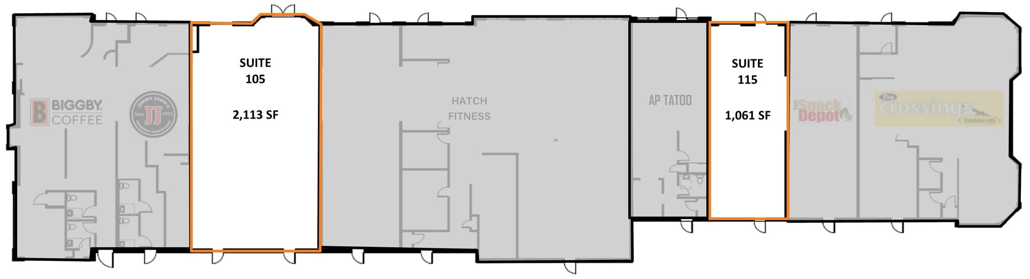 Watertown Rd, Pewaukee, WI à louer Plan d’étage– Image 1 sur 1