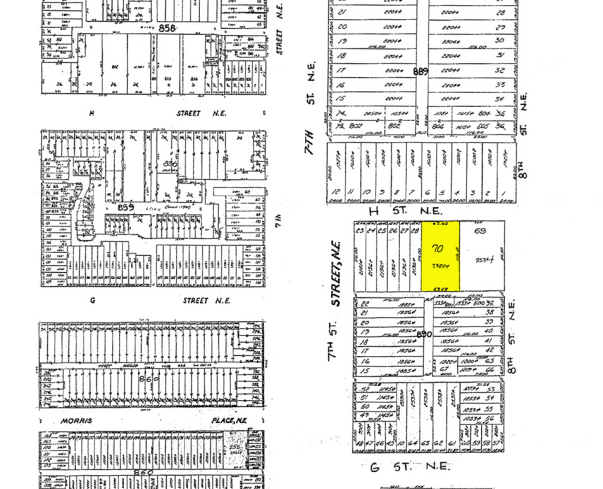 717 H St NE, Washington, DC à louer - Plan cadastral – Image 3 sur 11