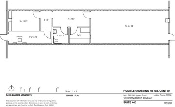 9441-9451 FM 1960 W, Humble, TX à louer Plan d’étage– Image 1 sur 1