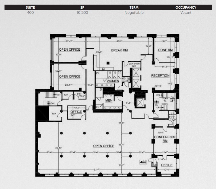 409 13th St, Oakland, CA à louer Plan d’étage– Image 1 sur 1