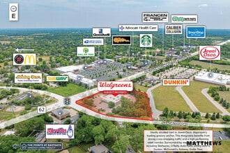 1301 E Algonquin Rd, Algonquin, IL - Vue aérienne  vue de carte