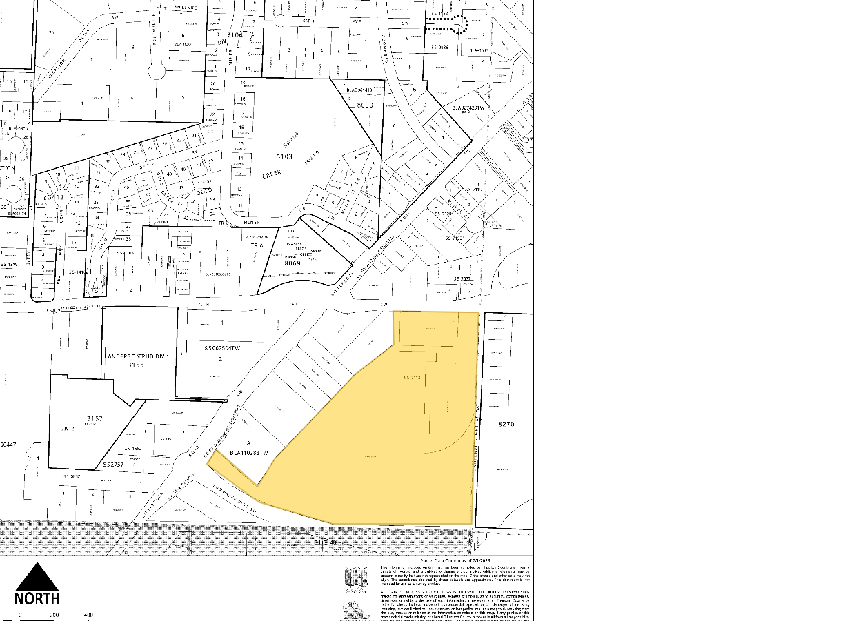 1850 Tumwater Blvd SW, Tumwater, WA à vendre Plan cadastral– Image 1 sur 2