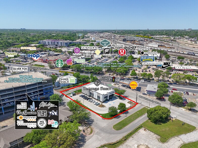 1661 S University Dr, Fort Worth, TX à vendre - Photo de l’immeuble – Image 1 sur 9
