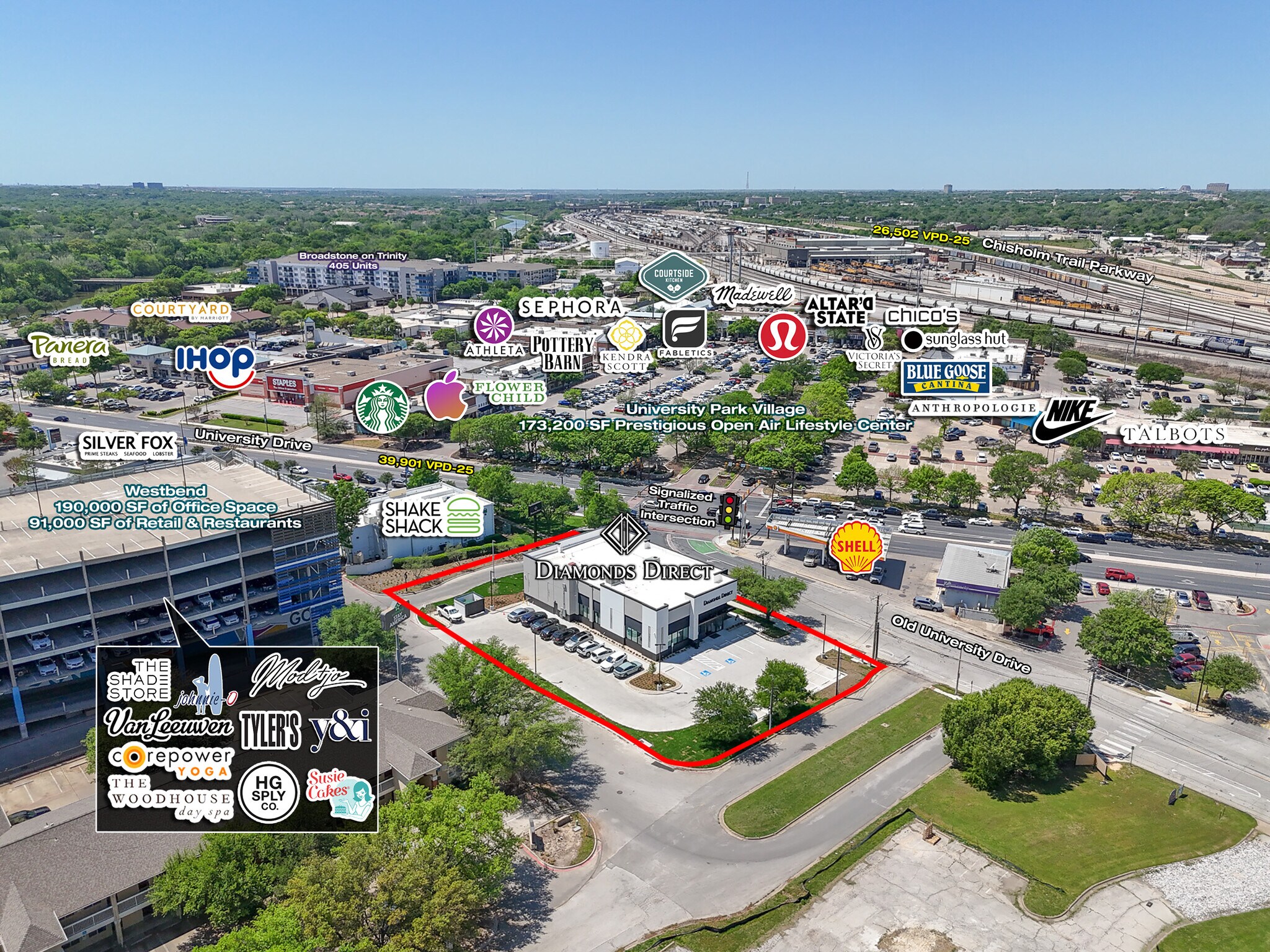 1661 S University Dr, Fort Worth, TX à vendre Photo de l’immeuble– Image 1 sur 10