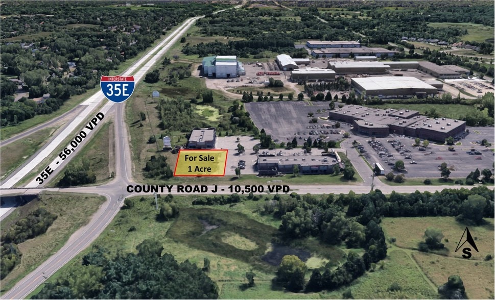 1200 County Road J, White Bear Lake, MN à vendre - Aérien – Image 2 sur 4