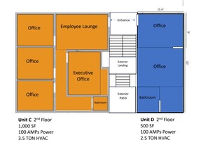 5500 E Washington Blvd, Commerce, CA à louer Plan d’étage– Image 1 sur 1